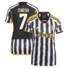 Camiseta de fútbol Juventus 2023-24 Chiesa 7 Primera Equipación - Mujer